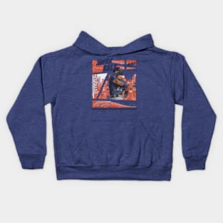 Javier Baez Detroit Comic Kids Hoodie